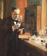 Louis Pasteur (painting by Albert Edelfelt 1885)